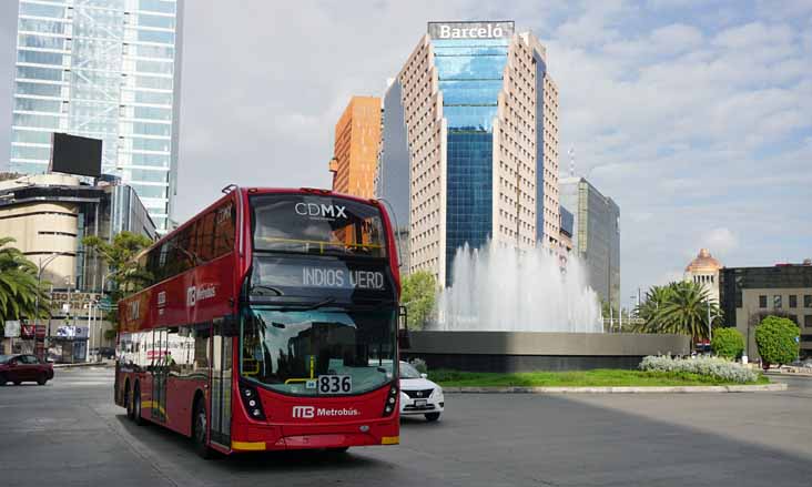 MB Metrobus Alexander Dennis Enviro500MMC 836